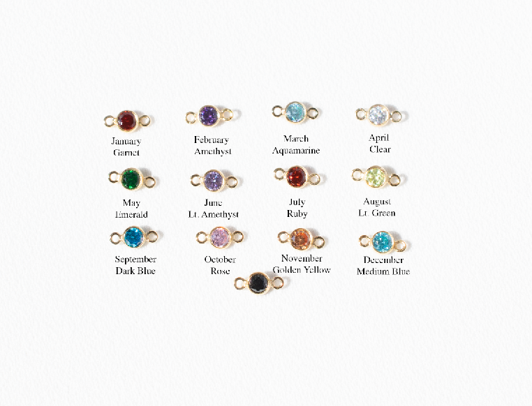 Angel Birthstone Necklace