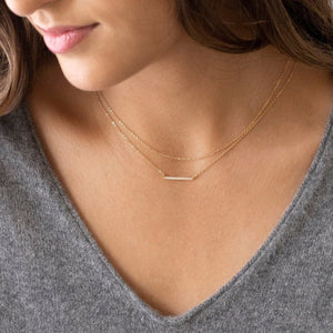 Layered Bar Necklace