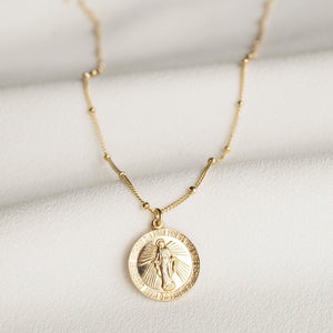 Virgin Mary Necklace