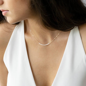 Pearl Bar Necklace