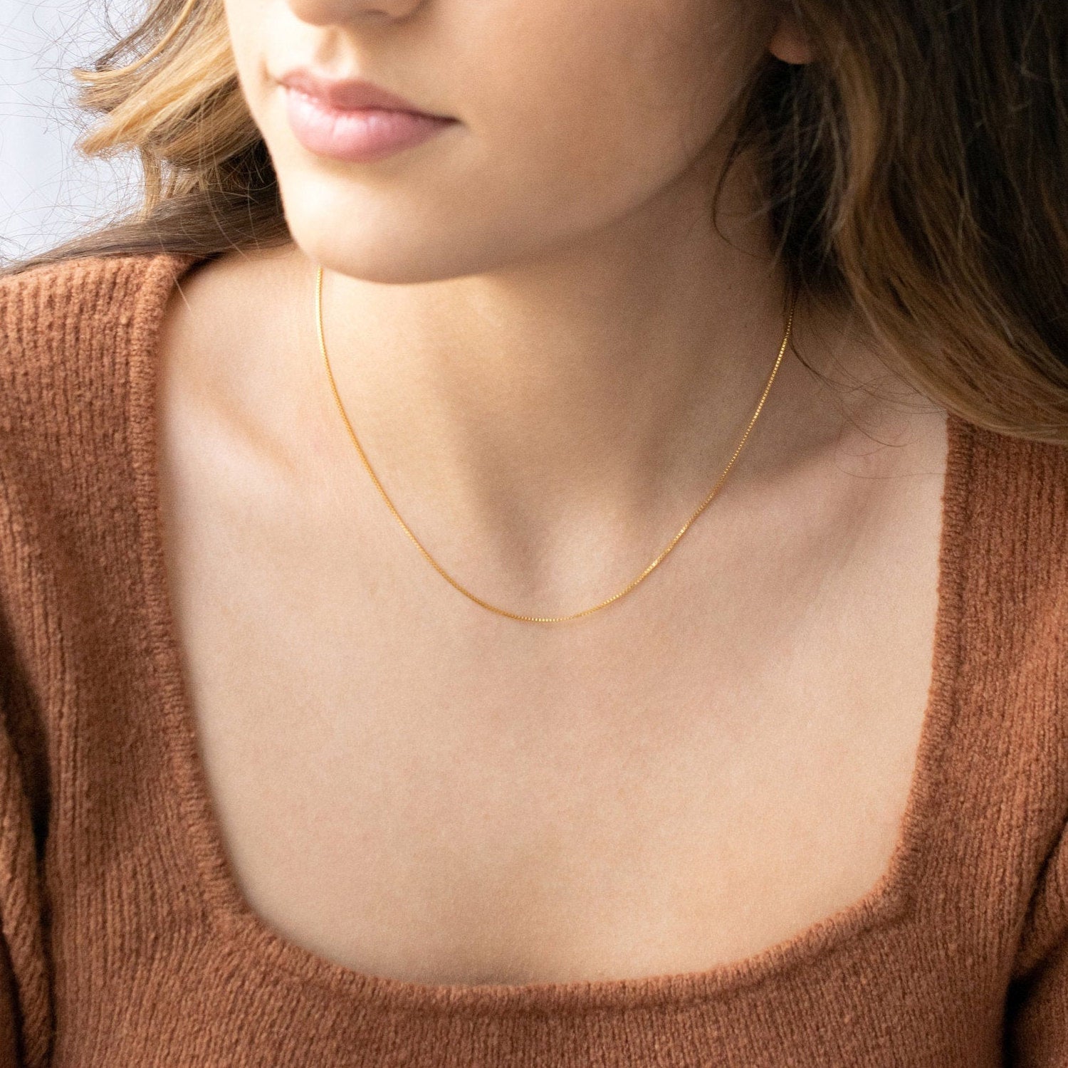 Box Chain Necklace