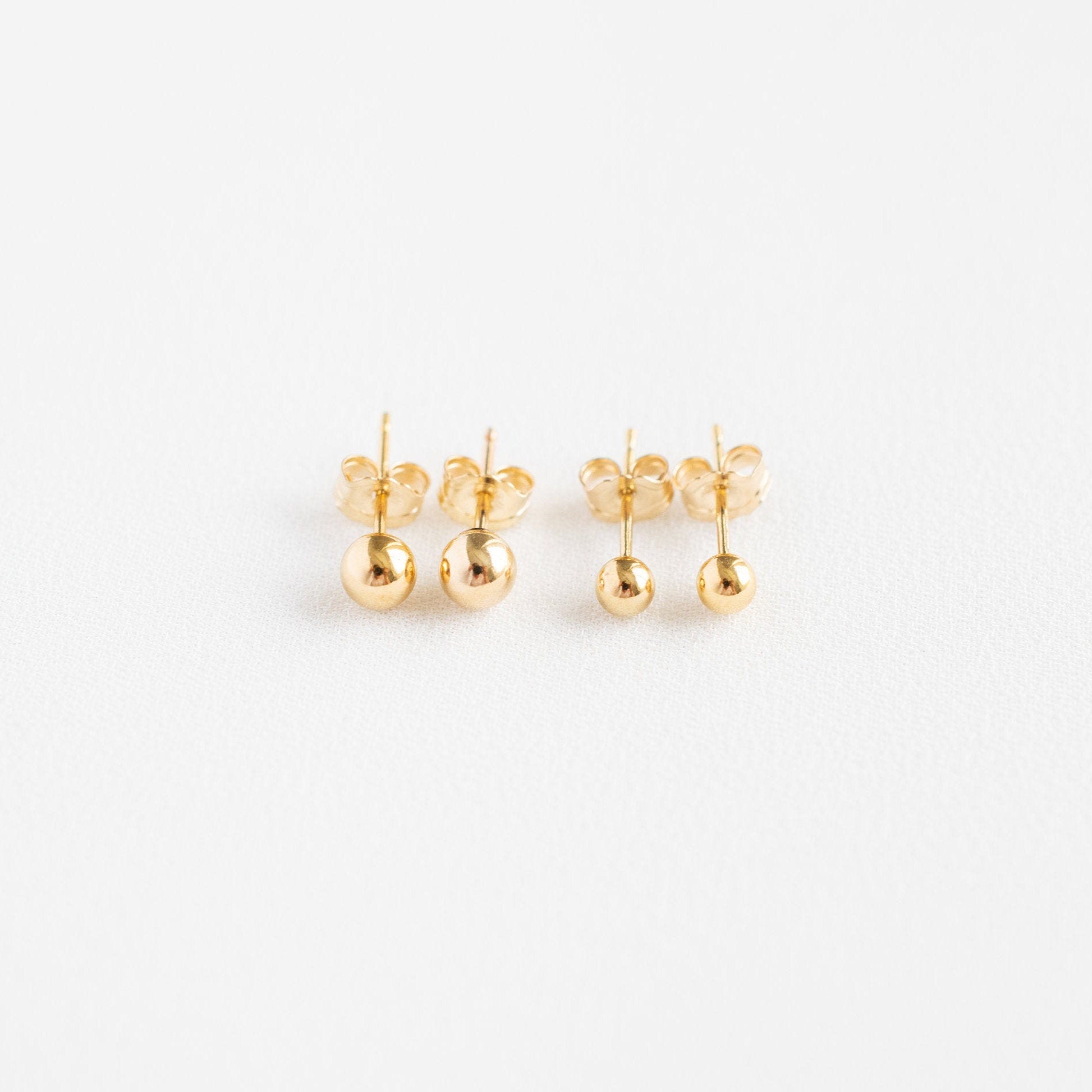 Ball Stud Earrings