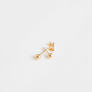 Ball Stud Earrings