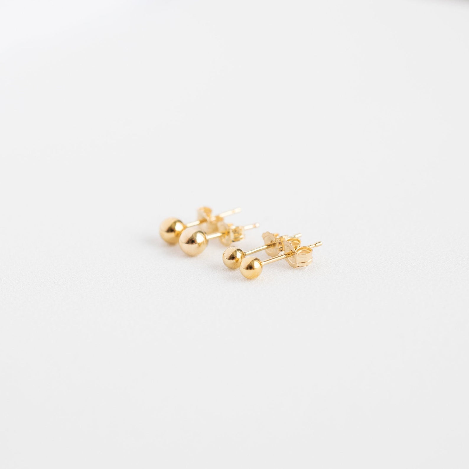 Ball Stud Earrings