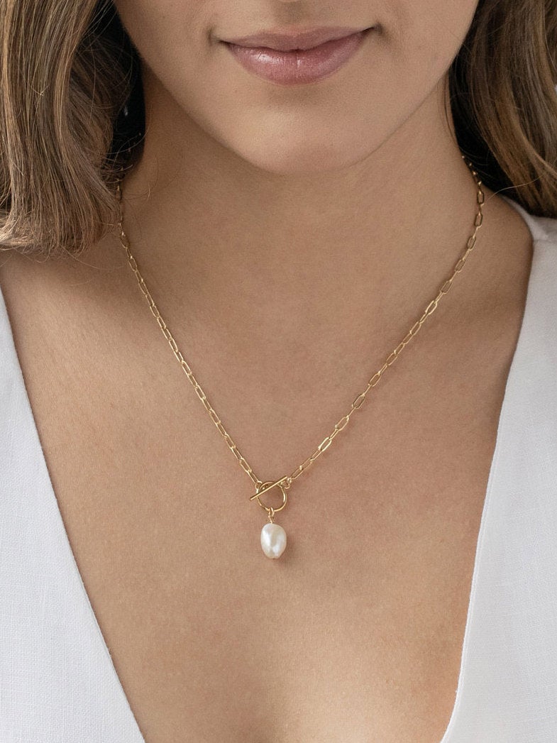 Baroque Pearl Necklace