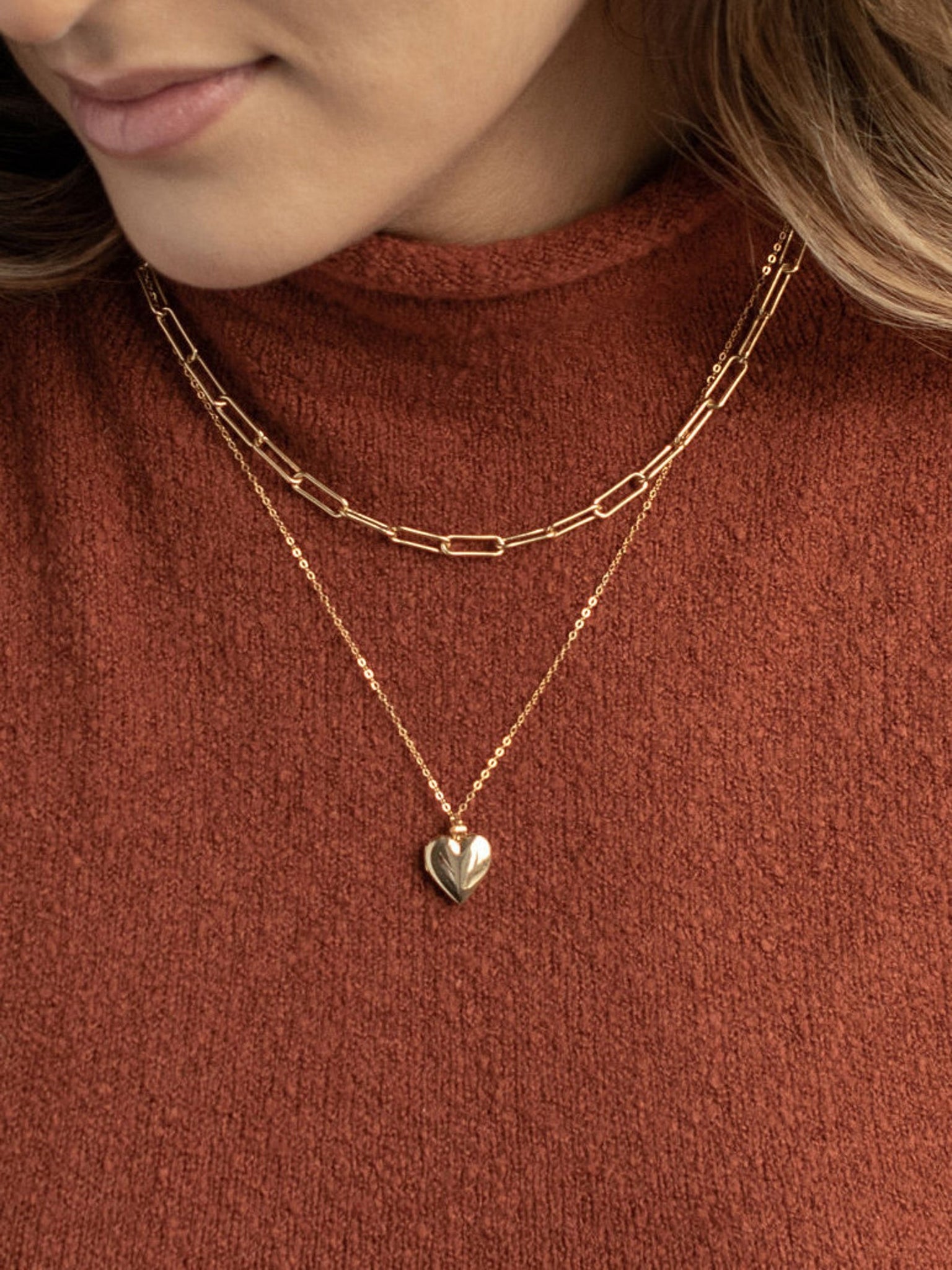 Heart Locket Necklace