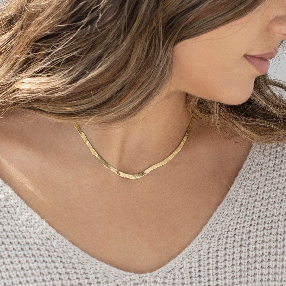 Herringbone Necklace