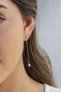 Pearl Dangle Earrings