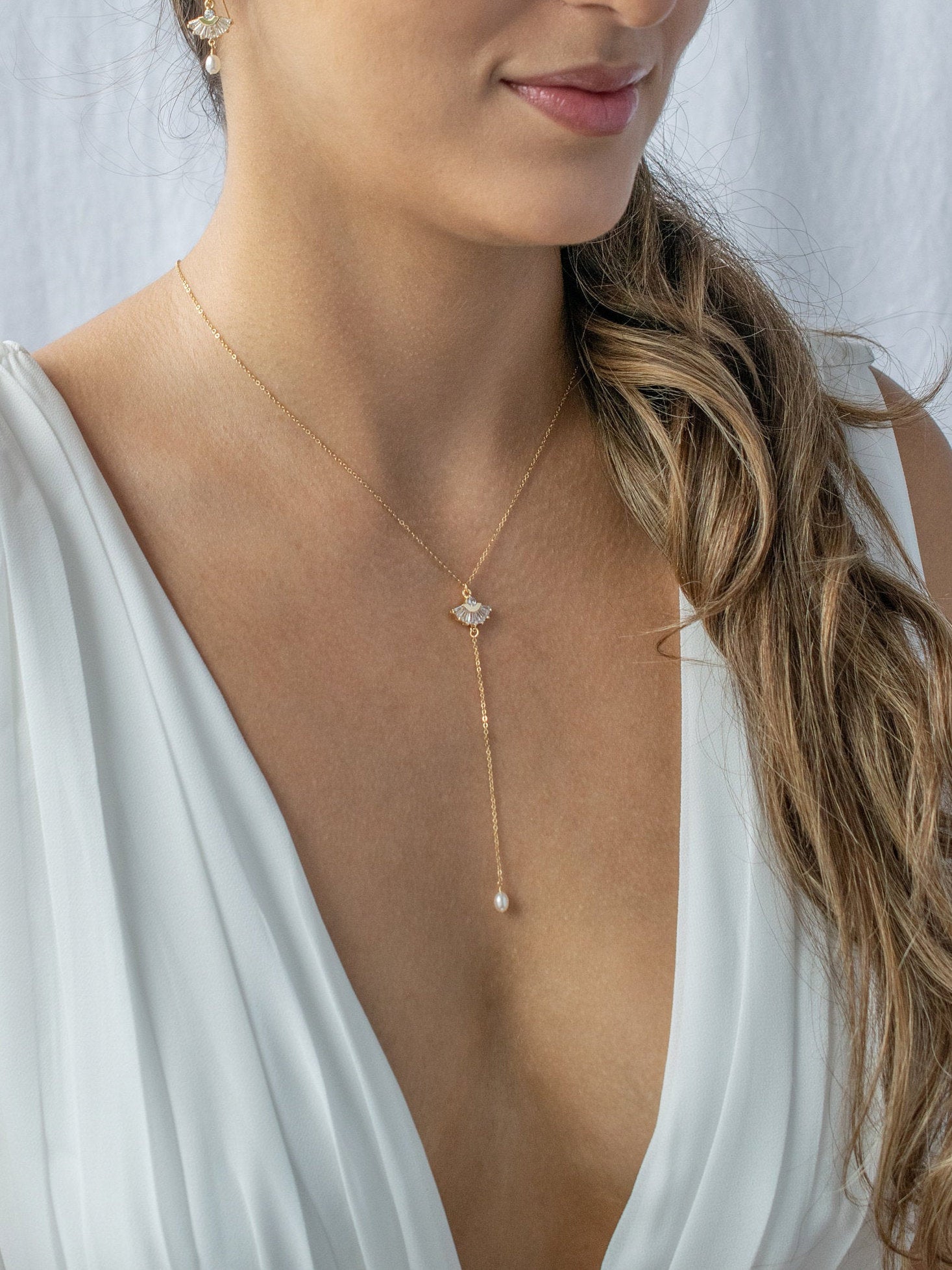 Claudia Lariat Necklace