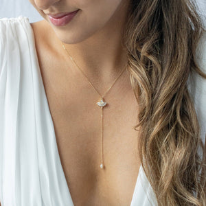 Claudia Lariat Necklace