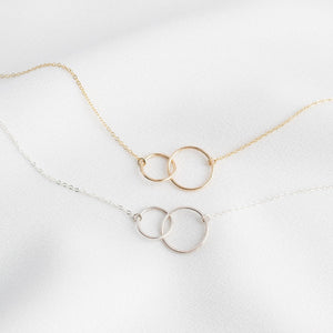 Interlocking Circle Necklace