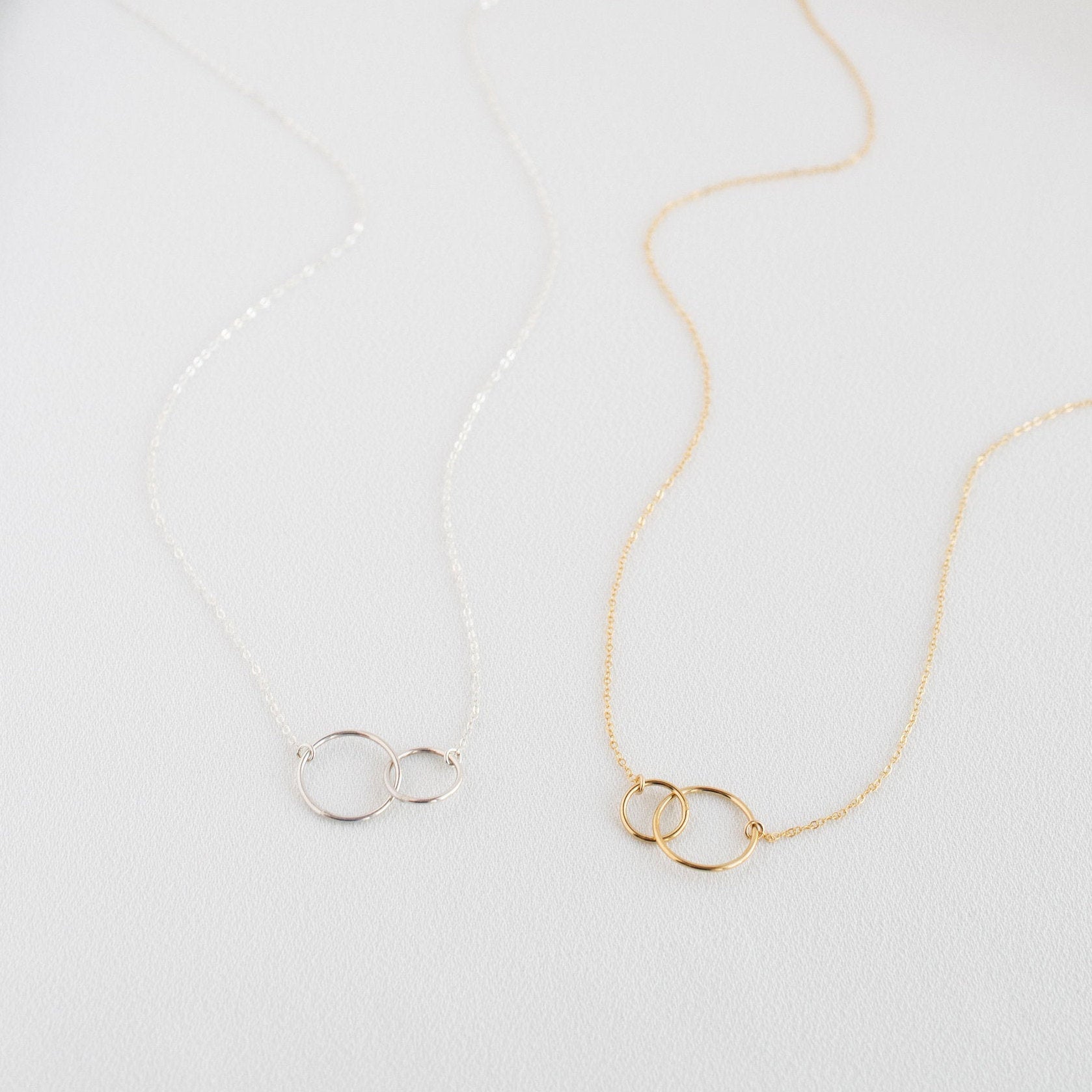 Interlocking Circle Necklace