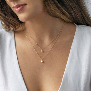 Pearl Teardrop Necklace